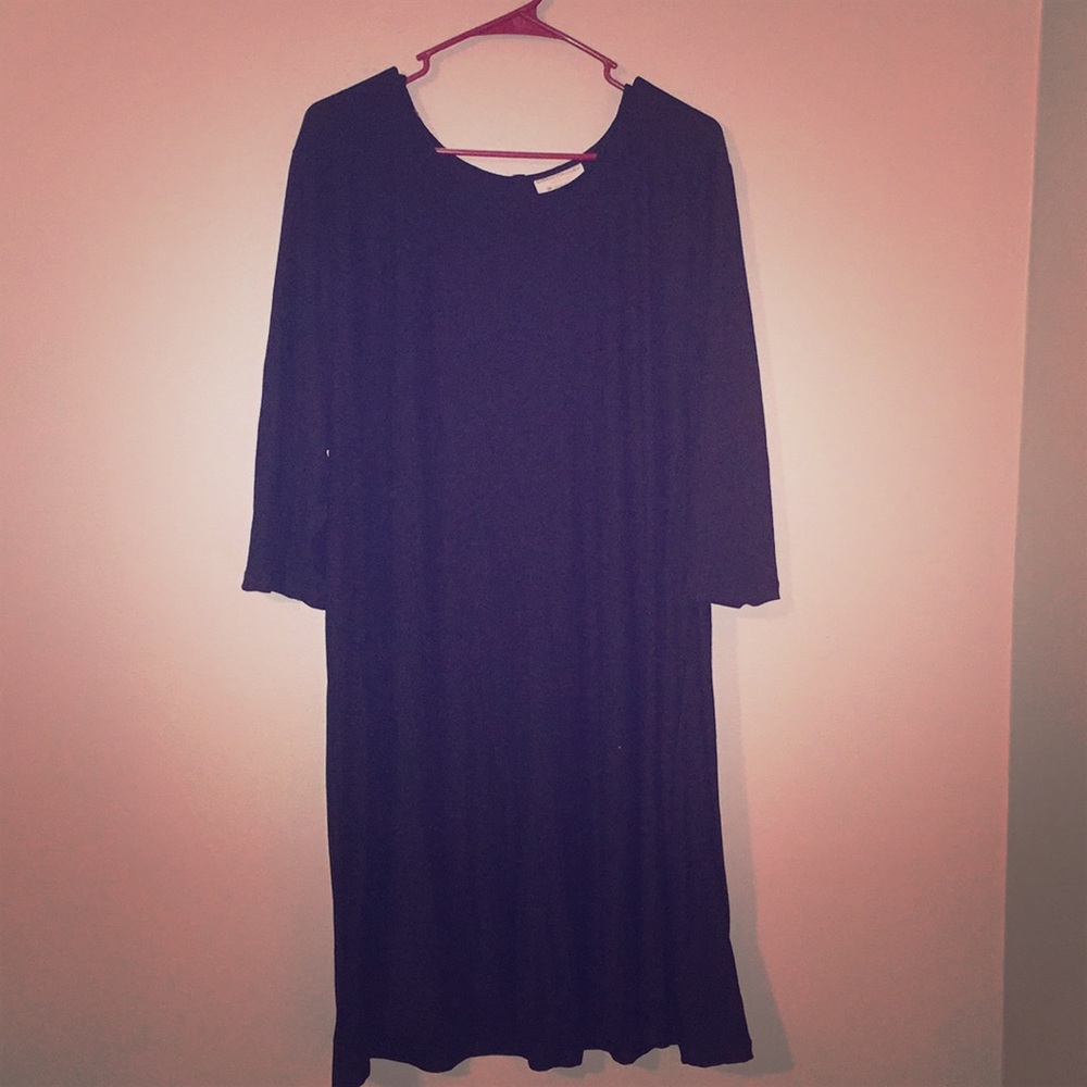 PLUS SIZE Black Dress